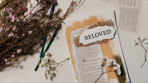 Beloved Word Inscription Wallpaper