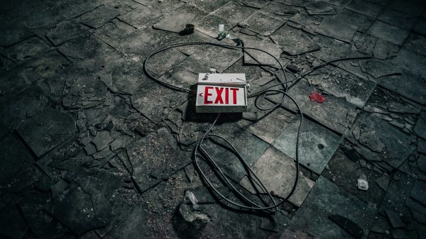 Exit Apparatus Broken Wires Wallpaper