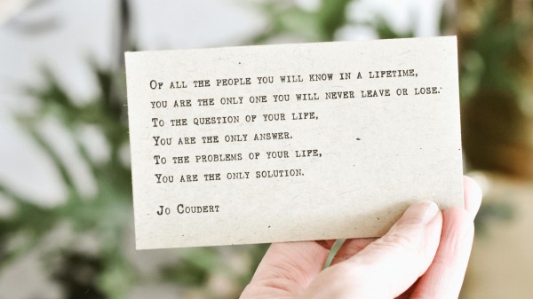 Flyer Quote Text Wallpaper