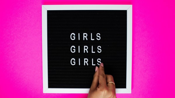 Girls Words Letters Wallpaper