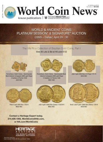 World Coin News - May 2026 cover