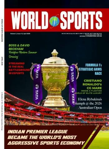 World Of Sports Magazine - April 2026 cover