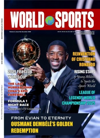 World Of Sports Magazine - December 2025 cover