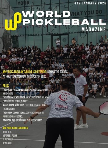 Front cover of World Pickleball Magazine - Issue 12 2026 magazine issue