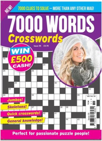 7000 Words Crosswords - Issue 55 - December 2025 Magazine