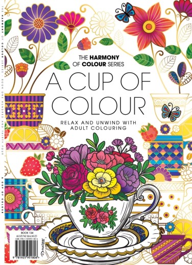 Colouring Book - A Cup Of Colour - December 2025