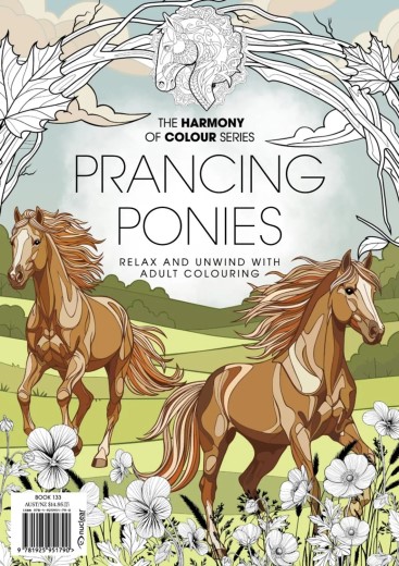 Colouring Book - Prancing Ponies 2025