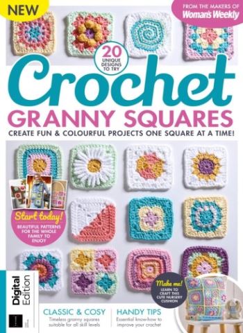 Crochet Granny Squares - 1st Edition - September 2025 Magazine