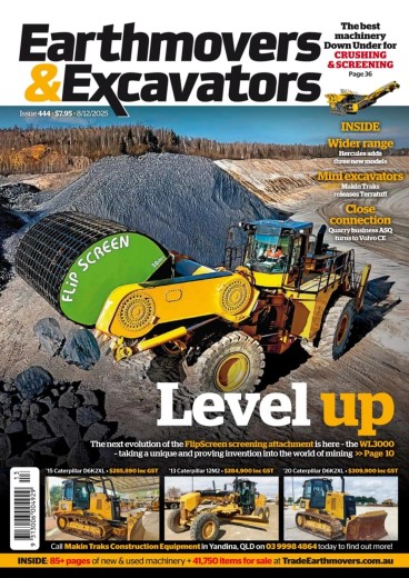 Earthmovers & Excavators - 7 December 2025