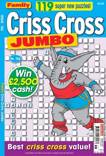 Family Criss Cross Jumbo - October 2025