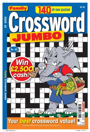 Family Crossword Jumbo - September 2025