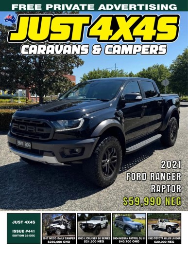Just 4x4s, Caravans Campers - Issue 441 2025