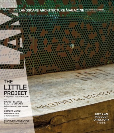Landscape Architecture Magazine USA - December 2025