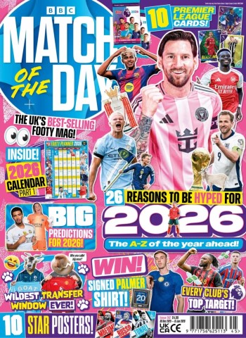 Match of the Day - 30 December 2025 Magazine
