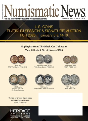 Numismatic News - December 30, 2025 Magazine