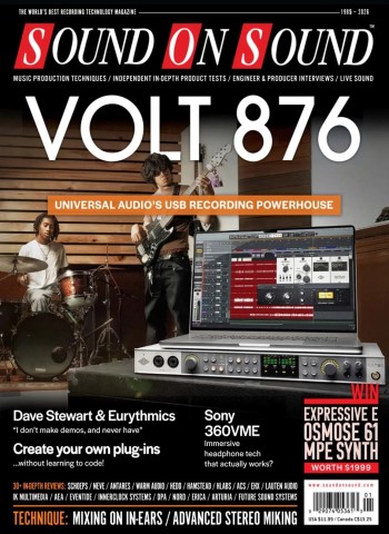 Sound On Sound USA - January 2026 Magazine