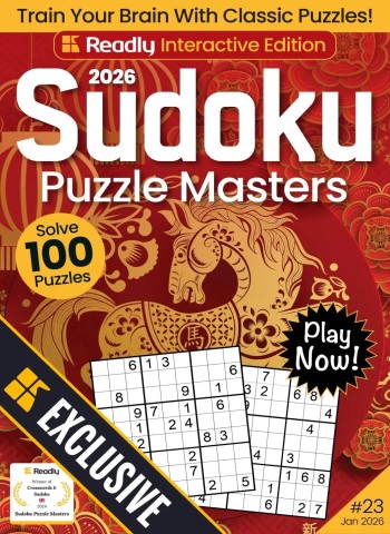 Sudoku Puzzle Masters - January 2026 Magazine