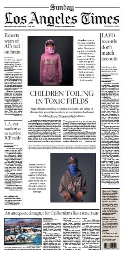 Sunday Los Angeles Times - November 23, 2025