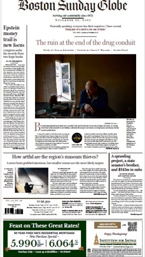 The Boston Sunday Globe - November 23, 2025