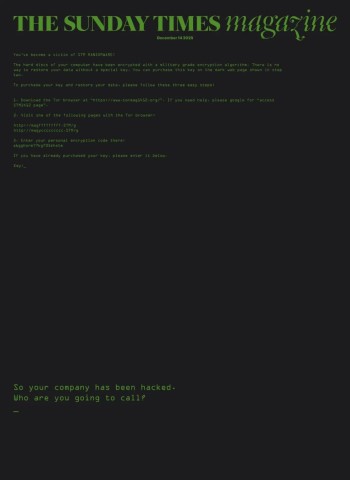 The Sunday Times Magazine - December 14, 2025 Magazine