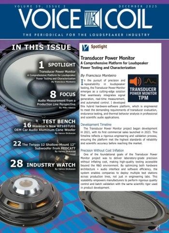 Voice Coil Magazine - December 2025 Magazine