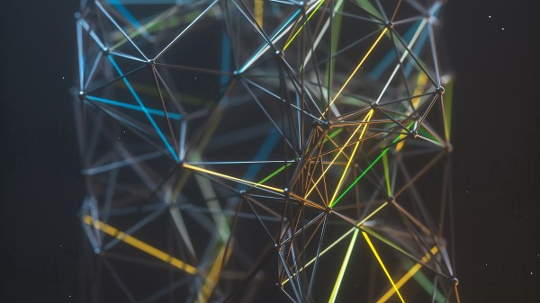 Grid Structure 3d Wallpaper