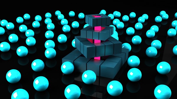 Squares Spheres Shapes Wallpaper