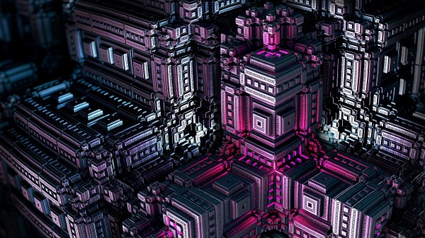 Structure 3d Model Wallpaper