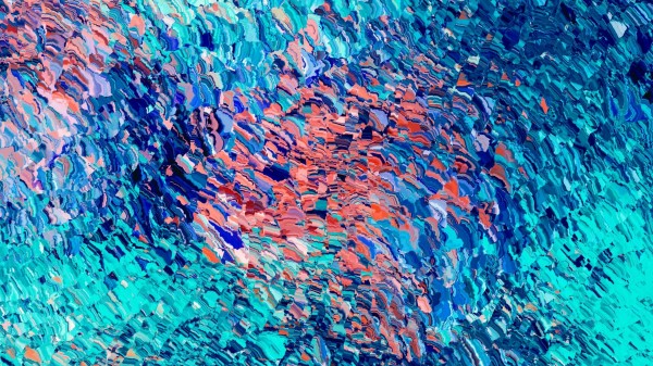 Abstraction Spots Mosaic wallpaper