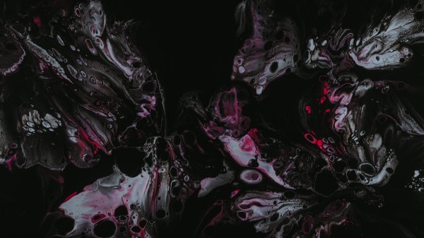 Abstraction Stains Paint Black wallpaper