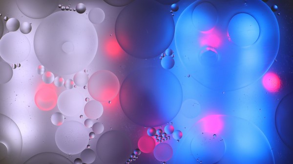 Bubbles Water Gradient Pic wallpaper