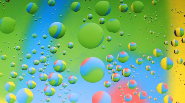 Circles Bubbles Gradient Image wallpaper