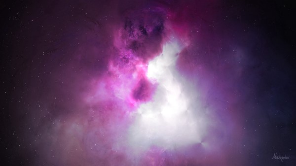 Clouds Light Nebula Wallpaper