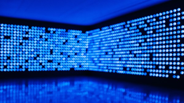 Dots Glare Blue Image wallpaper