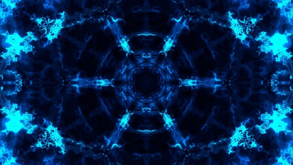 Fractal Circle Pattern Image Wallpaper
