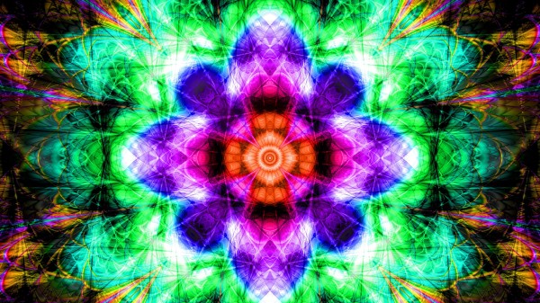 Fractal Colorful Pattern wallpaper