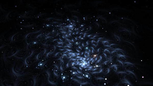 Fractal Glow Glare wallpaper