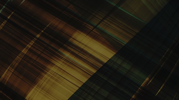 Fractal Stripes Dark Wallpaper