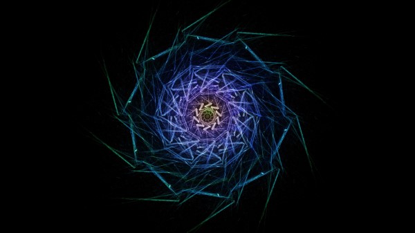Fractal Swirling Rotation wallpaper