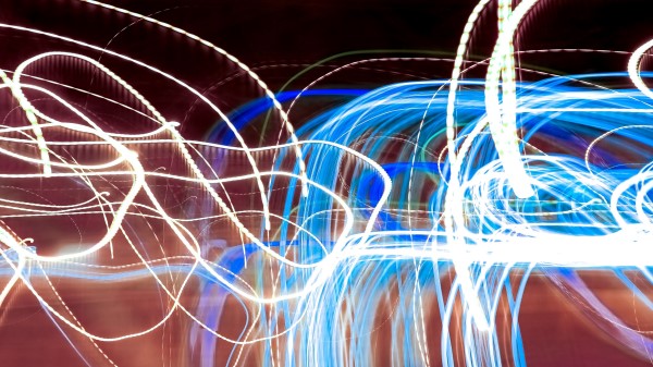 Freezelight Long Exposure Distortion Wallpaper