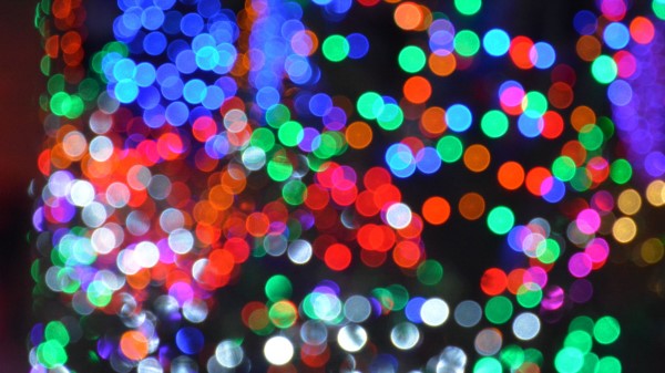 Glare Bokeh Circles Pic Wallpaper