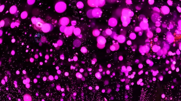 Glare Bokeh Purple Wallpaper