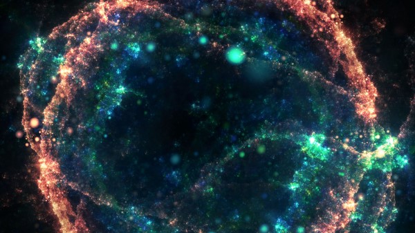 Glow Colorful Nebula wallpaper