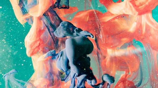 Ink Paint Particles wallpaper