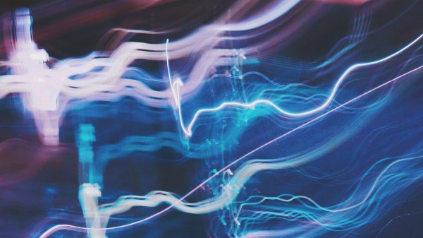 Lines Light Long Exposure Wallpaper