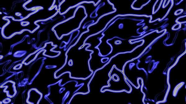 Lines Tortuous Neon Wallpaper