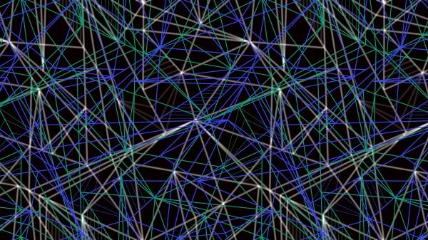 Mesh Lines Connections Wallpaper