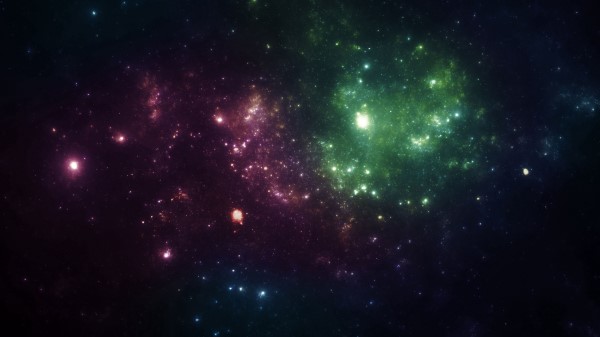 Nebula Sparkles Shine Wallpaper