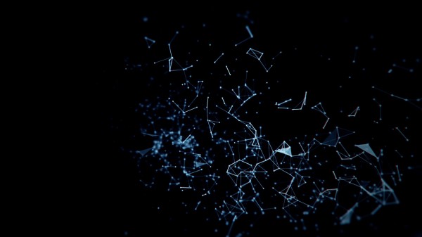 Network Structure Dots Wallpaper