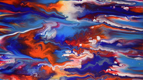 Paint Stains Colorful wallpaper